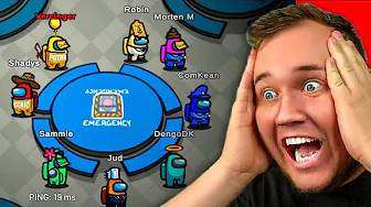 MYRDER Kendte YouTubere i Among Us?! 💀🔪