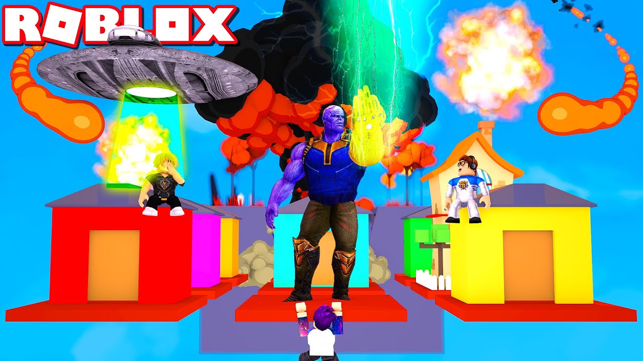 VORES HUS BLEV TOTAL ØDELAGT! *HEMMELIGE STEDER* :: Roblox Horrific Housing dansk