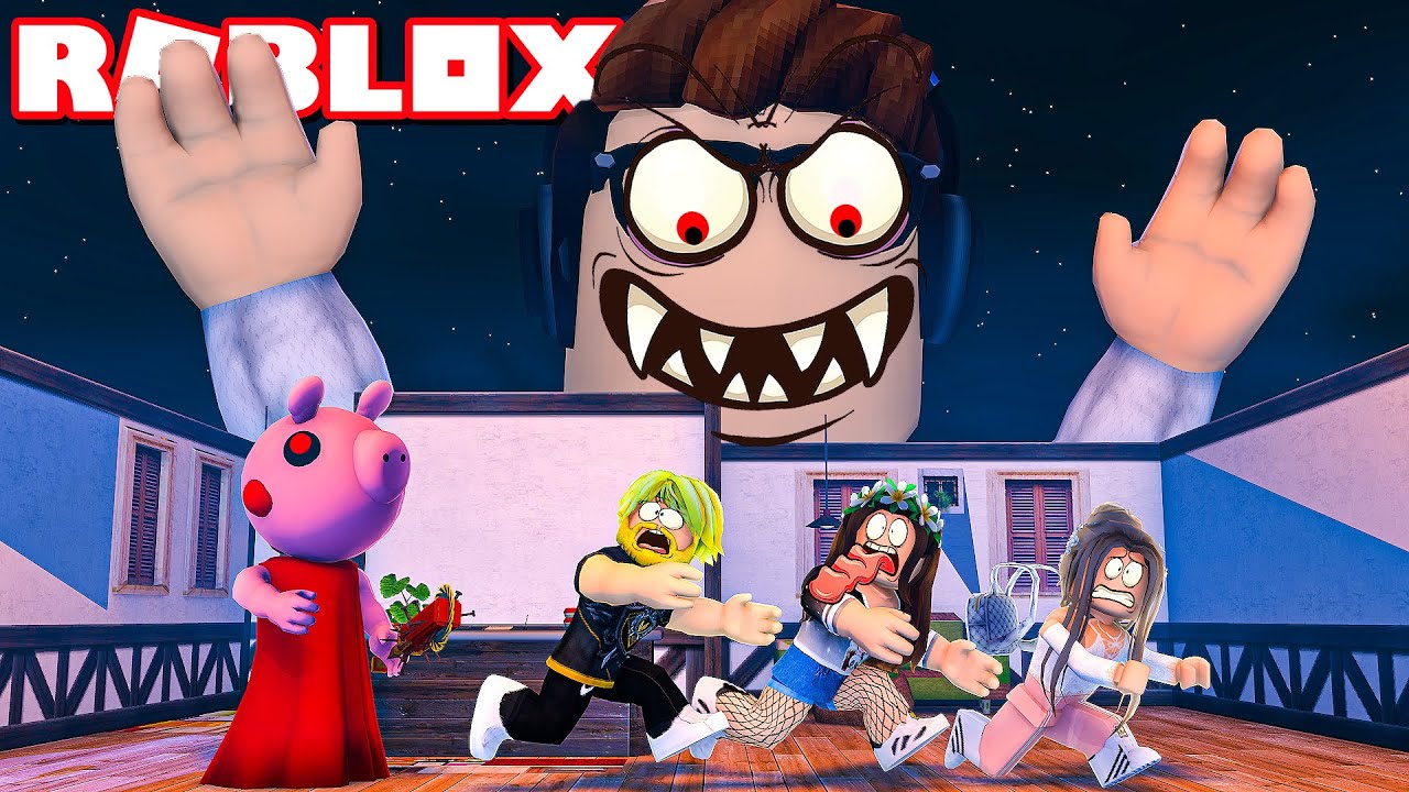 TORTEN LAVEDE EN PIGGY BANE! *VI SPILLEDE DEN!* :: Roblox Piggy Dansk