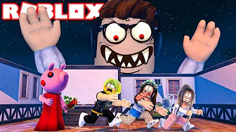 TORTEN LAVEDE EN PIGGY BANE! *VI SPILLEDE DEN!* :: Roblox Piggy Dansk