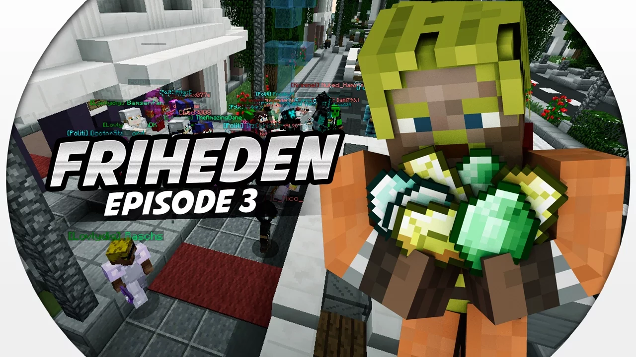 Dansk Minecraft :: Friheden: VINDER LOTTERIET?! #3
