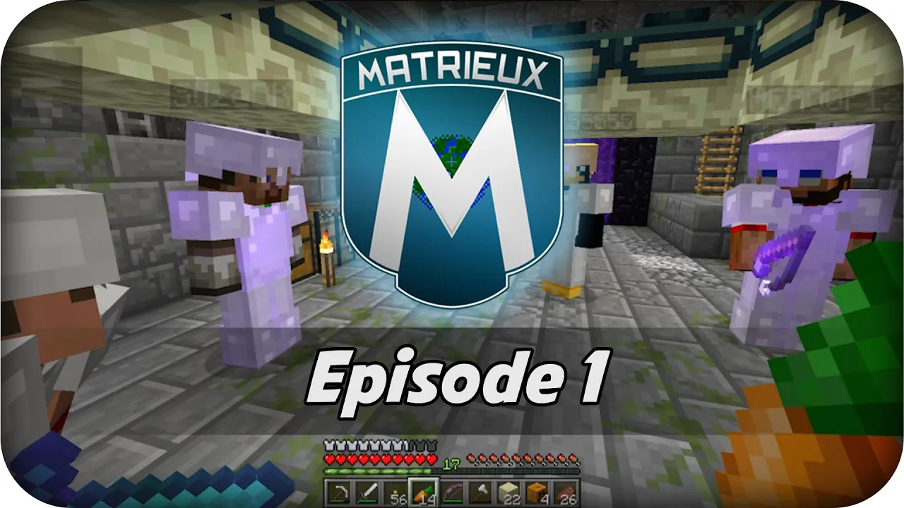 Dansk Minecraft :: Vercinger - Matrieux - S1EP1 - The End.. og begyndelsen på DSP!