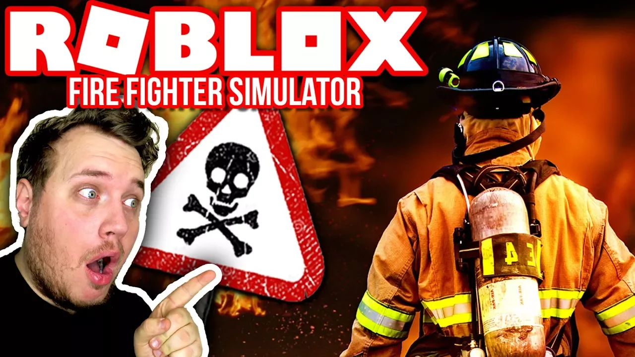 BYENS BEDSTE BRANDMAND! :: FireFighter Simulator - Roblox Dansk