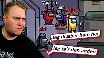 FØRSTE GANG jeg ikke DRÆBER Mini i Medbay! :: Among Us m. Proximity Chat