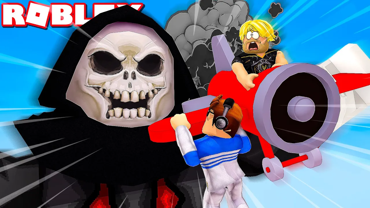 FLYVER, SELVOM DER ER KARANTÆNE! *ALLE SLUTNINGER* :: Roblox Airplane 4 Dansk