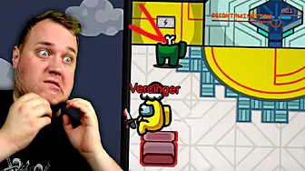 FÅ ET KILL, HOP I VENT .. Det går altid godt? 😬 :: Among Us dansk - m. kanalmedlemmer