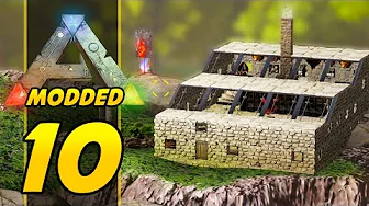 ENDELIG EN FED BASE! :: Dansk ARK Survival Evolved Modded #10