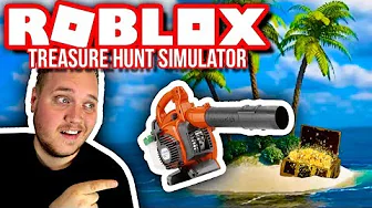 MÅLET ER AT FÅ STØVSUGEREN! 🏖🤑 :: Treasure Hunt Simulator Ep. 2  - Dansk Roblox