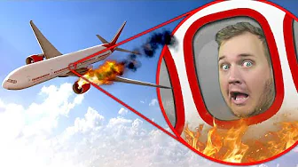 Vi skal NØDLANDE?! *ILD i FLYET* :: Roblox Cabin Crew Simulator
