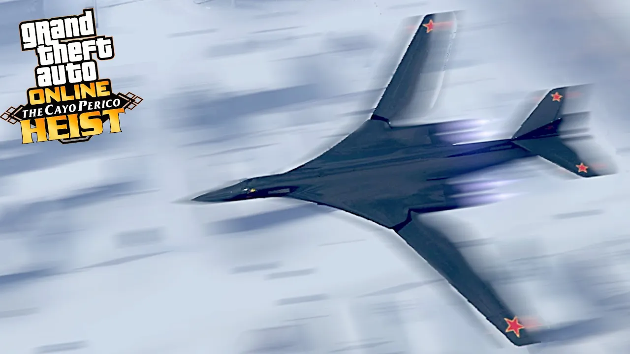 STJÆLER NYT BOMBE FLY! :: GTA 5 Online Dansk