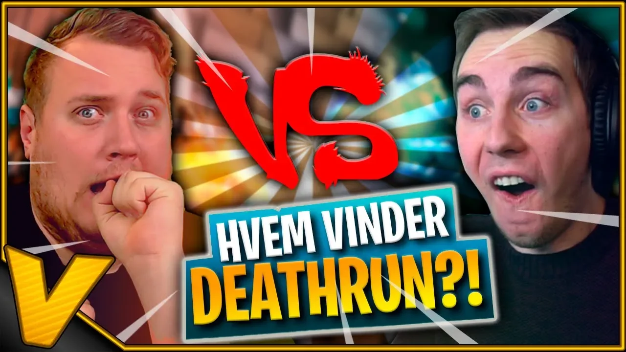 VINDEREN FÅR (IKKE) 10.000 VBUCKS! *VERSUS DEATHRUN* :: Fortnite Dansk
