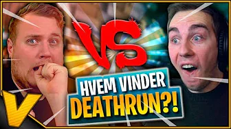 VINDEREN FÅR (IKKE) 10.000 VBUCKS! *VERSUS DEATHRUN* :: Fortnite Dansk
