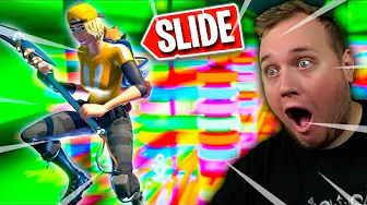 DEATHRUN, men vi skal KUN SLIDE?! :: Fortnite Dansk