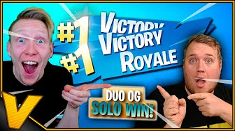 FØRST VINDER MAN SOLO, SÅ VINDER MAN DUO m. Funduck! :: Fortnite Dansk