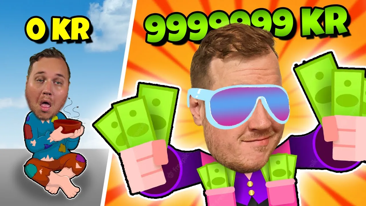 Leve som HJEMLØS eller MILLIONÆR?!