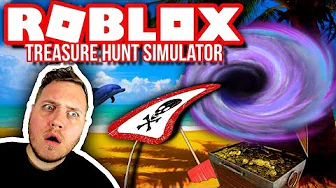 SORT HUL OPDATERINGEN 🤔🤑 :: Treasure Hunt Simulator Ep. 11  - Dansk Roblox