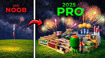 4 År med VANVITTIGT FYRVÆRKERI! 🎇🎆 * FYRVÆRKERI FILMEN*