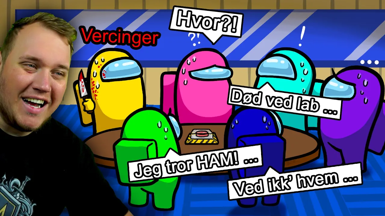 Among Us, men MAX 3 ORD! *CHALLENGE 😂*