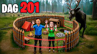 Overlevede Over 200 Nætter I Skoven!