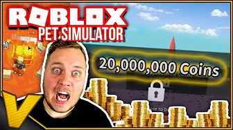 Dansk Roblox :: 20 MILLIONER OMRÅDET! 💰 20.000.000  - Pet Simulator