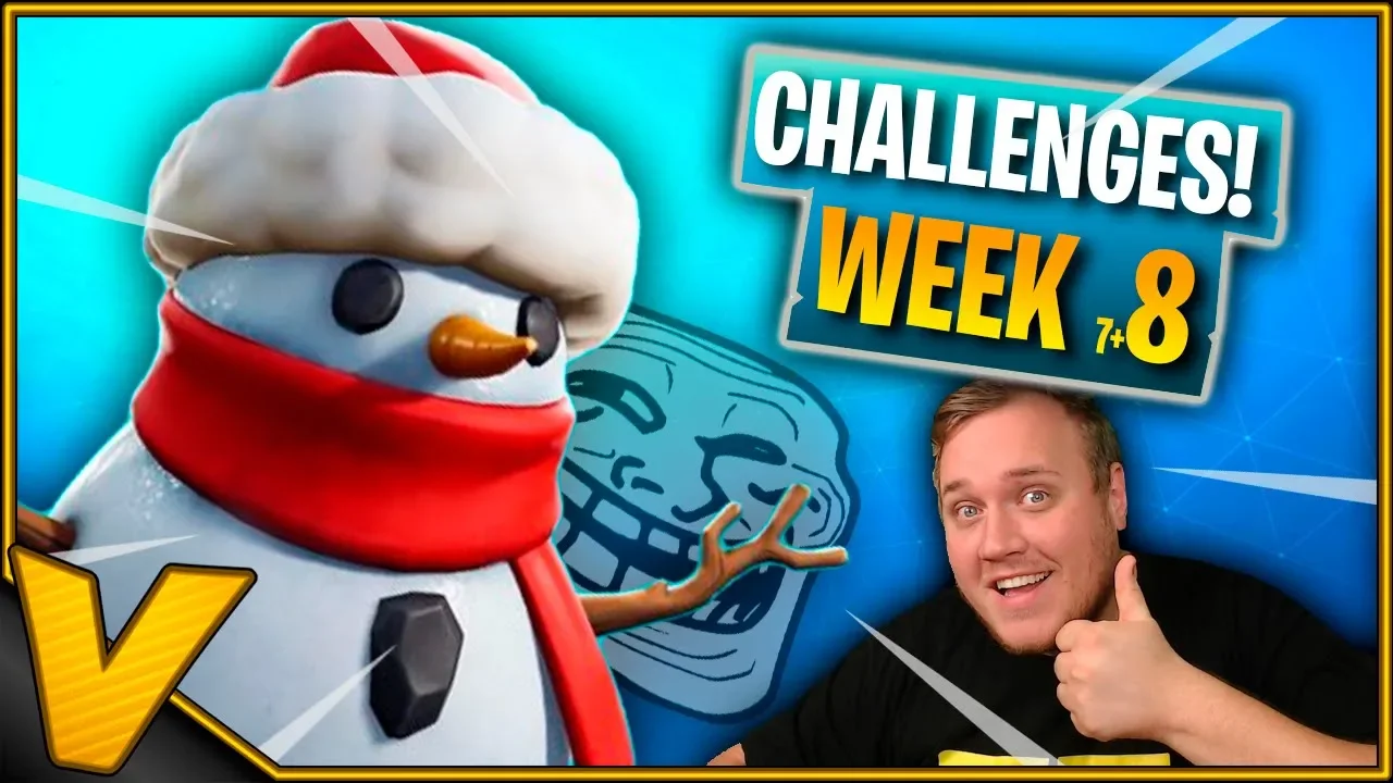 SNIGERN SNEMAND! *WEEK 8 og meget lidt 7* :: Fortnite Dansk