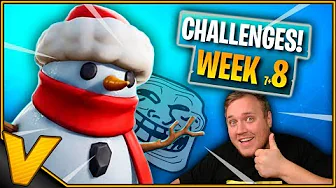 SNIGERN SNEMAND! *WEEK 8 og meget lidt 7* :: Fortnite Dansk