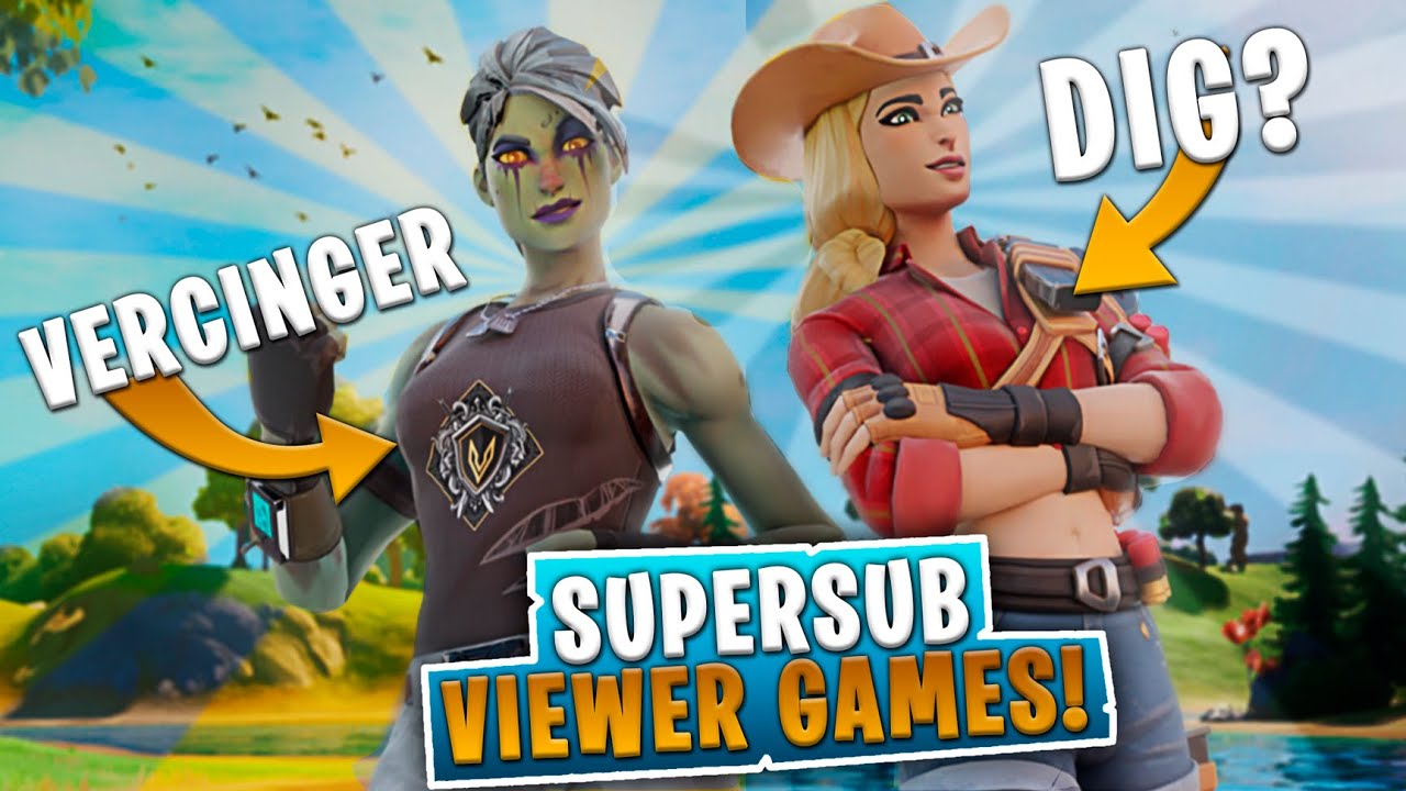 VINDER GAMES MED FANS :: Fortnite Dansk m. @Vercinger