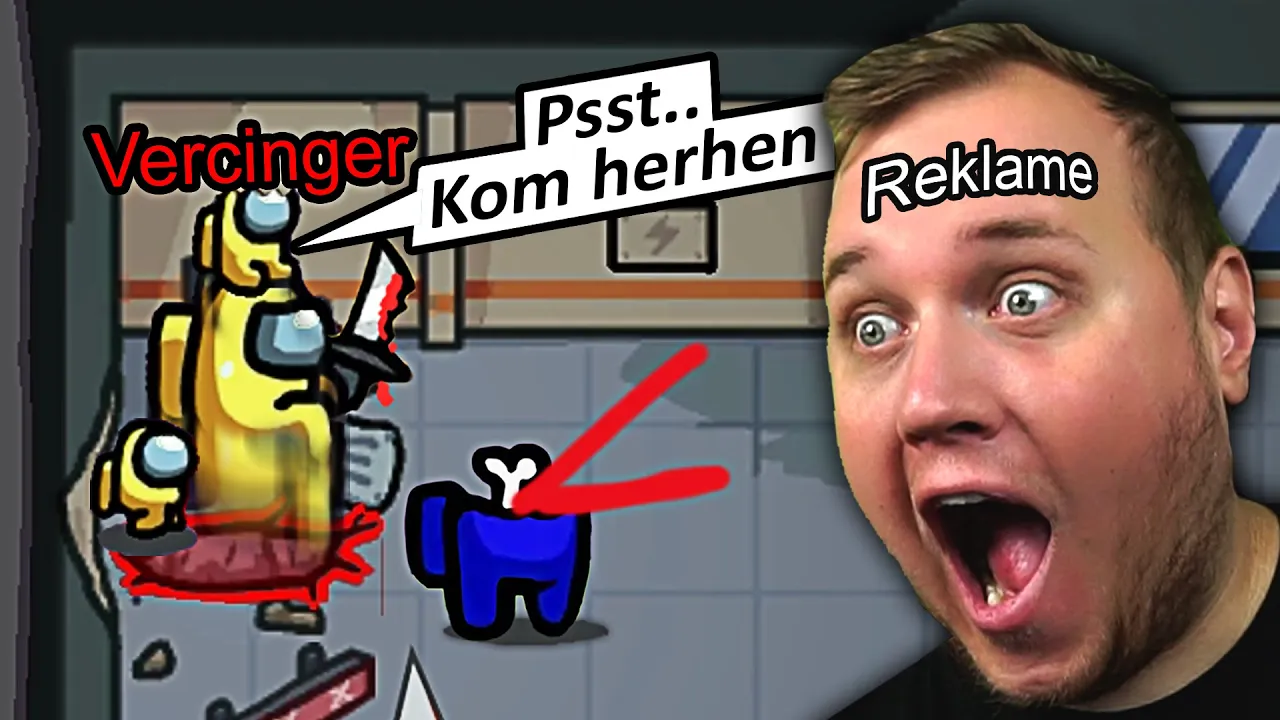 1100 IQ IMPOSTOR VENT KILL *PERFEKT 👌* :: Among Us dansk