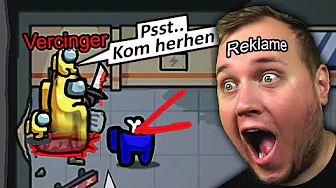 1100 IQ IMPOSTOR VENT KILL *PERFEKT 👌* :: Among Us dansk