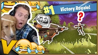 Vercinger Reagerer På: FORTNITE SÆSON 5 (GRINEFLIP OG SØD HUND!)