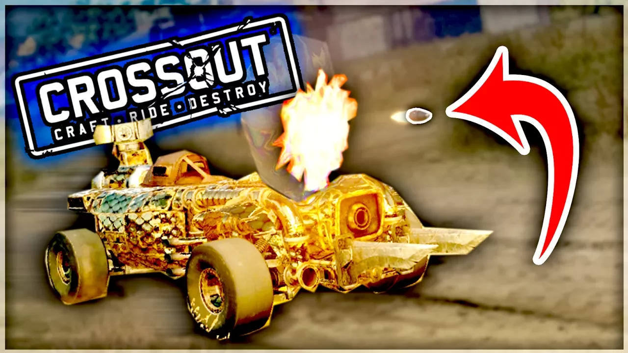 FED KANON PÅ BILEN! ⚠ LVL 10 ➡ JOINER FACTION :: Dansk Crossout m. DenMandigeElg