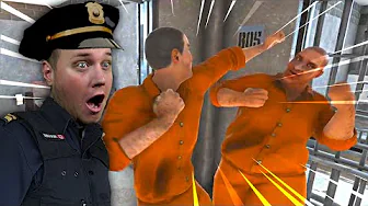 På Vagt: FANGERNE SLÅS :: Prison Simulator Dansk