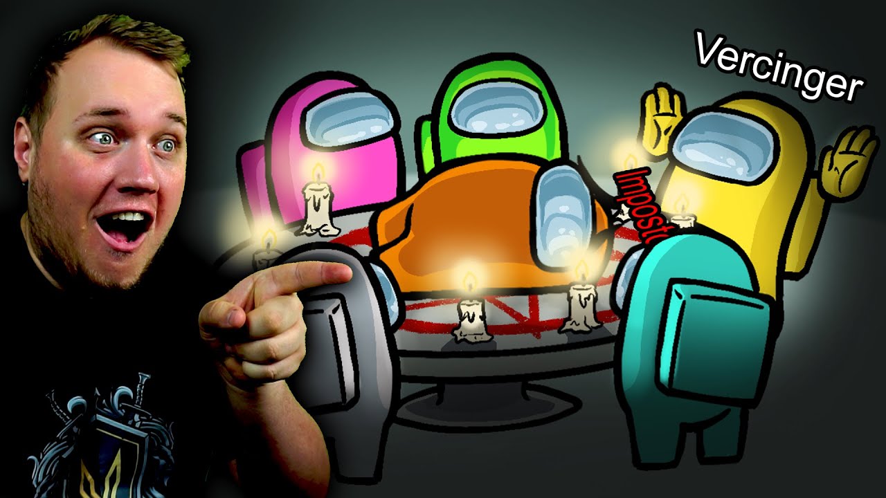 600 IQ IMPOSTOR-OFRING TIL BLODSGUDEN! 🩸 :: Among Us Dansk