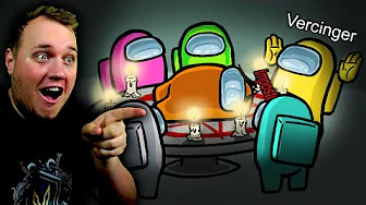 600 IQ IMPOSTOR-OFRING TIL BLODSGUDEN! 🩸 :: Among Us Dansk