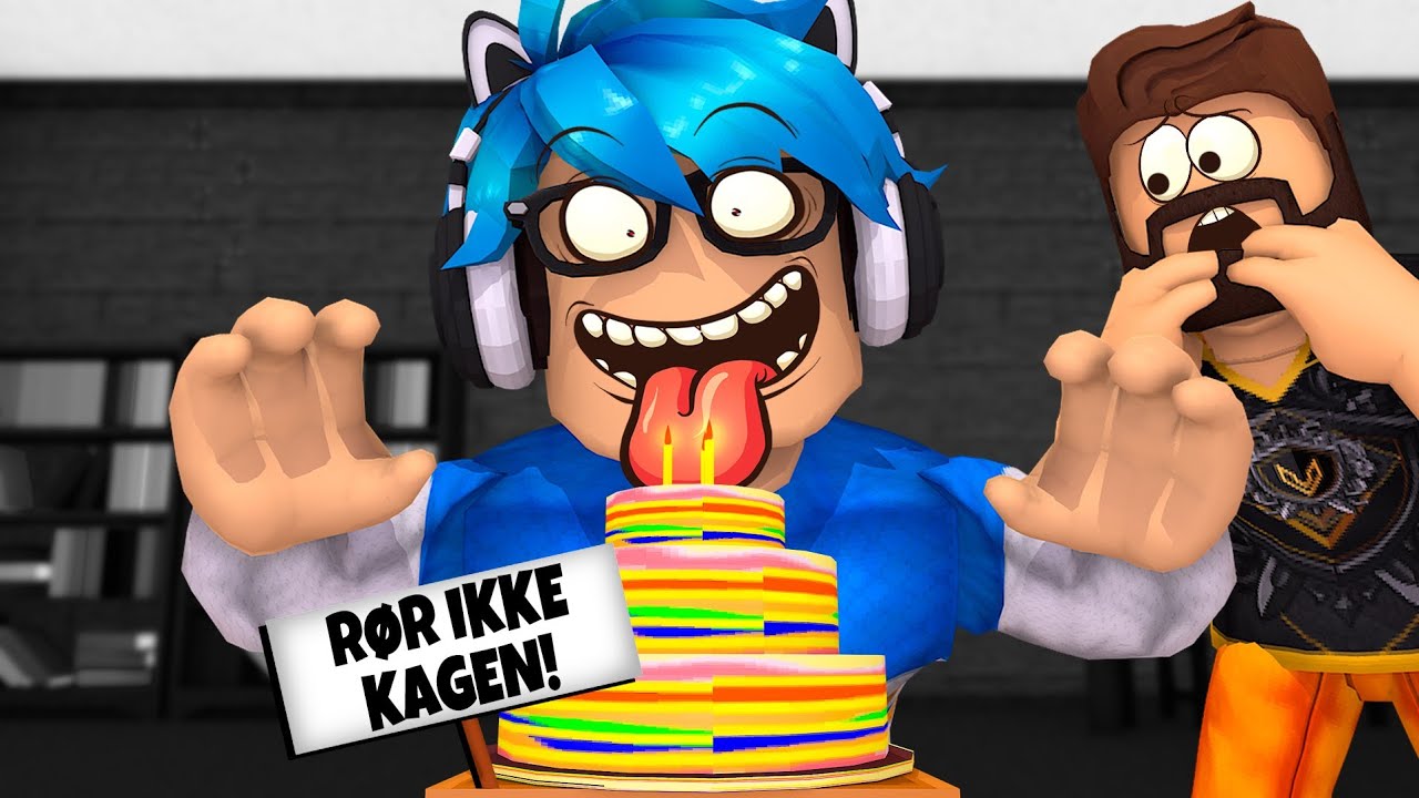 IKKE RØRE KAGEN! *HAN RØRTE DEN*