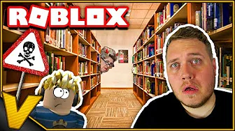 Dansk Roblox - LÅST INDE PÅ BIBLIOTEKET! ::  Escape The Library