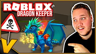 UPDATE: PORTAL TIL NYT LAND - FLOT EPIC DRAGE! - Dragon Keeper Roblox