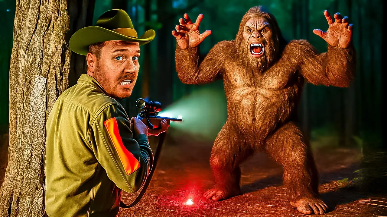 Overlev Natten med Bigfoot i Skoven!
