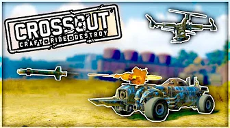 DRONE MED MASKINEGEVÆR! :: Vercinger i Crossout Dansk