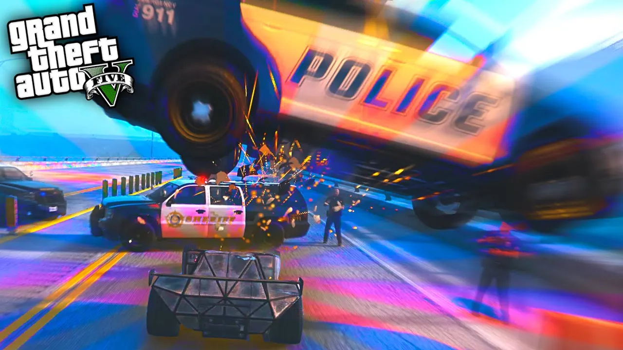 POLITIET HAR INGEN CHANCE! 🚨🚔 :: GTA 5 Online Dansk m. Vercinger