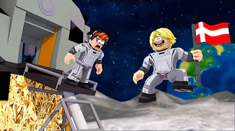 TO IDIOTER TAGER TIL MÅNEN? 🚀👩‍🚀👩‍🚀🌑 :: Roblox Space Sailor *ASTRONAUT SIMULATOR*