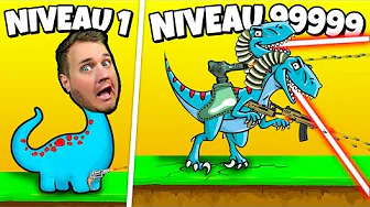 Jeg GAV VÅBEN til en DINOSAUR! Lidt for mange våben...?