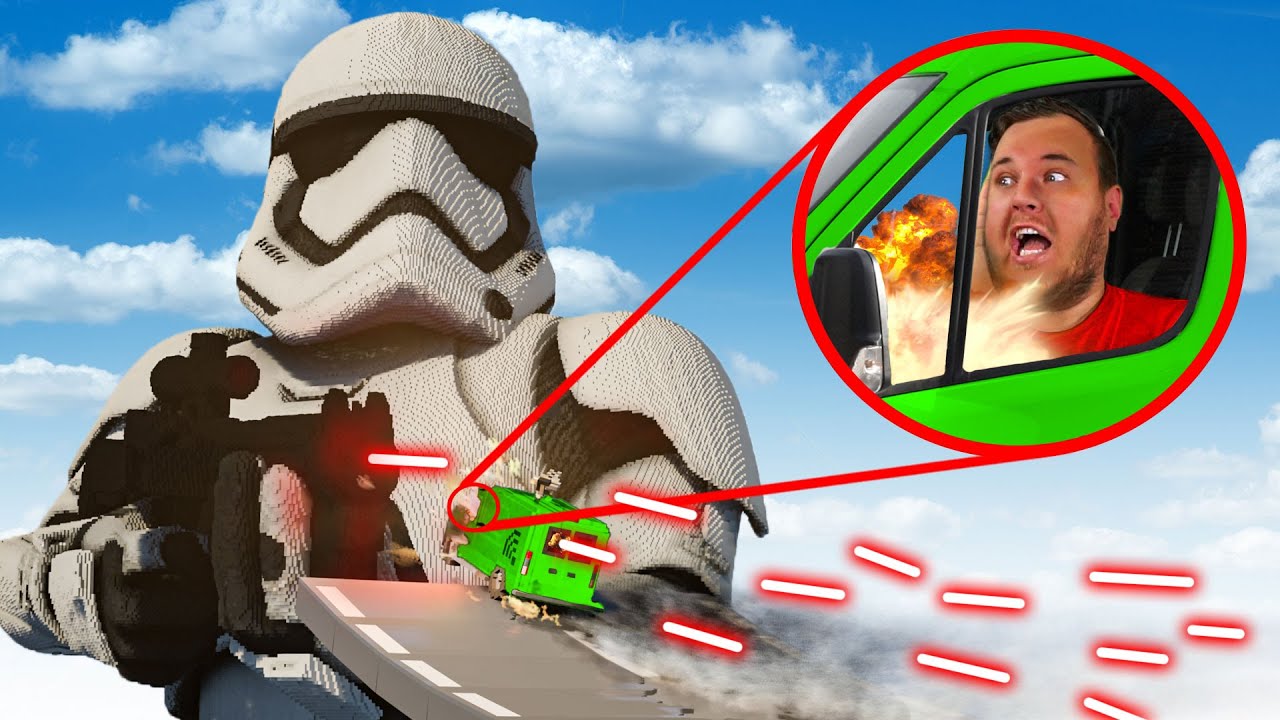 BILER vs. STORMTROOPER :: Mine BIL blev LASER GENNEMHULLET!