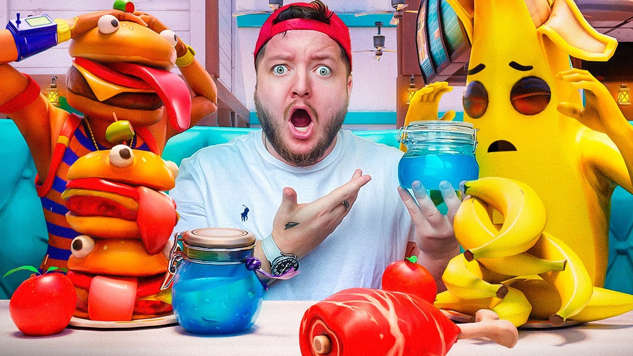 MÅ KUN SPISE FORTNITE MAD I 24 TIMER