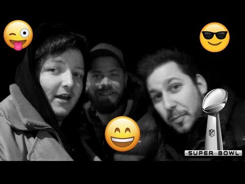 ÅRLIGE SUPERBOWL MED MINE 2 BEDSTE VENNER