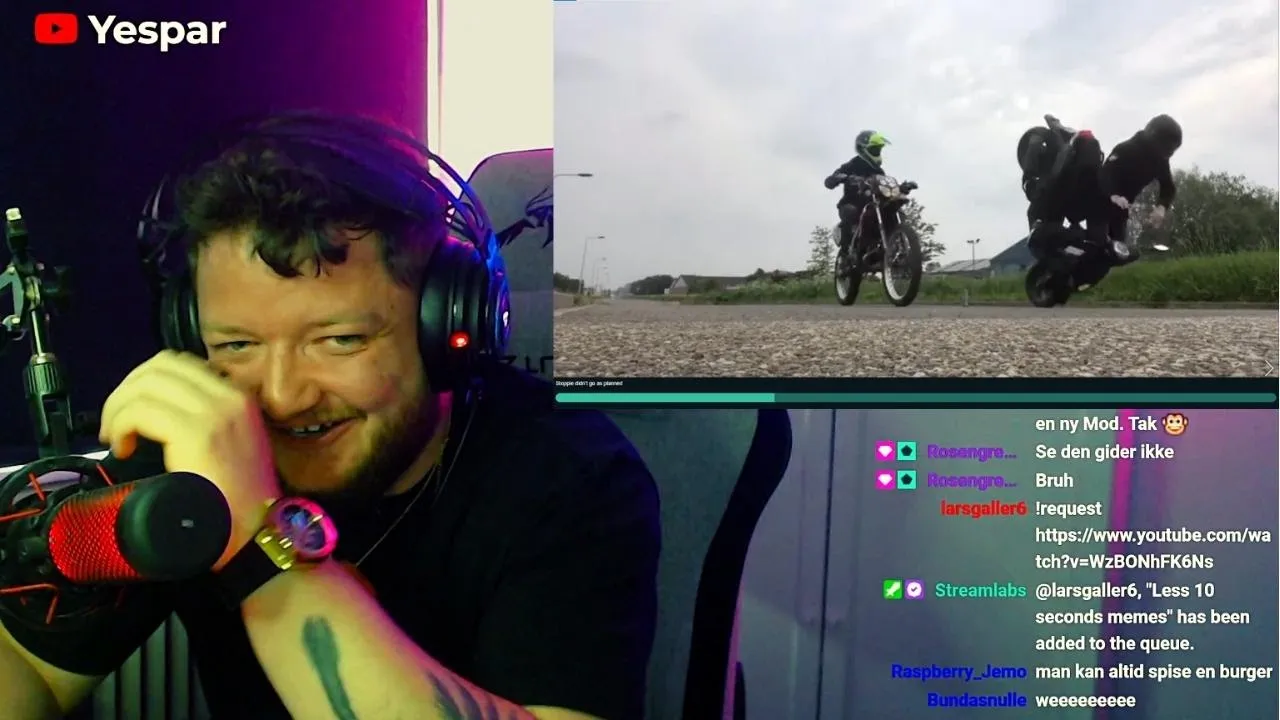 Hvis jeg GRINER slutter videoen