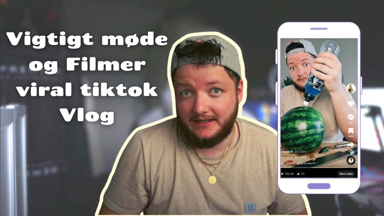 En dag i mit liv som tiktokker