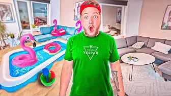 Laver min STUE om til en STRAND