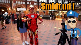 Vi blev smidt ud af hovedbanegården!