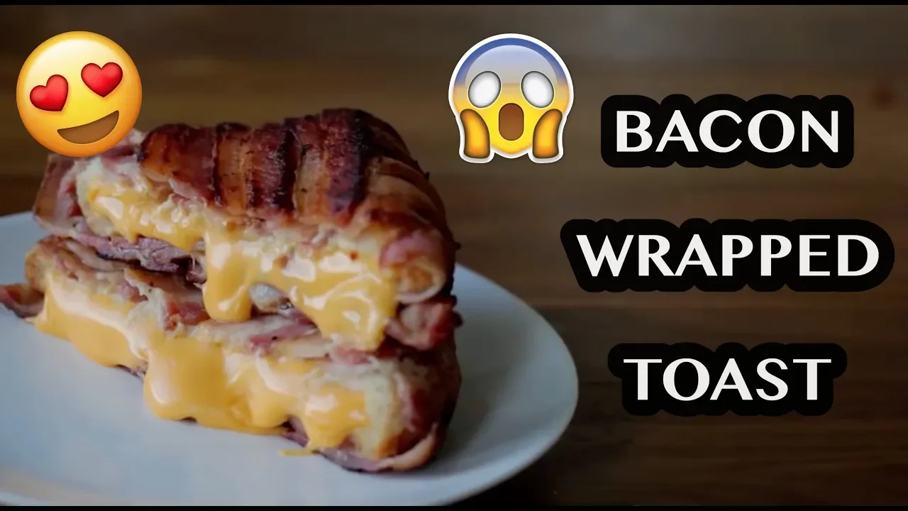 Dumt, Men Spiseligt - Bacon Wrapped Toast